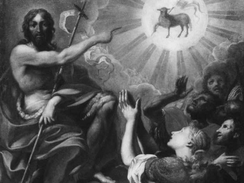 1634-Giuseppe Ghezzi - San Giovanni Battista al limbo - Comunanza (AP)